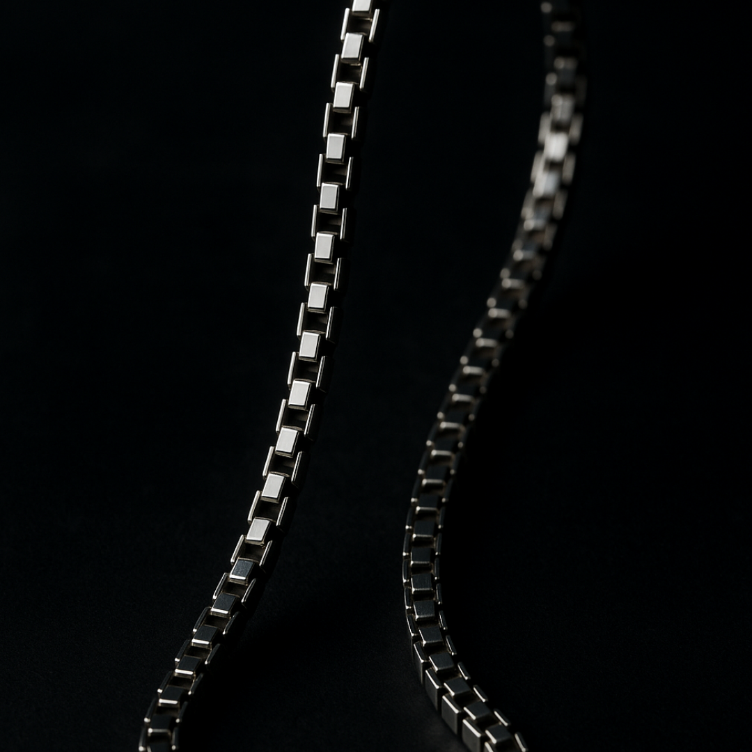 925 Silver Box Neck Chain
