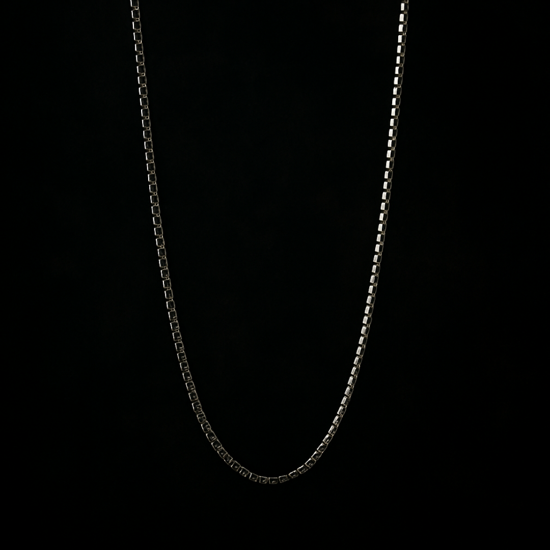 925 Silver Box Neck Chain
