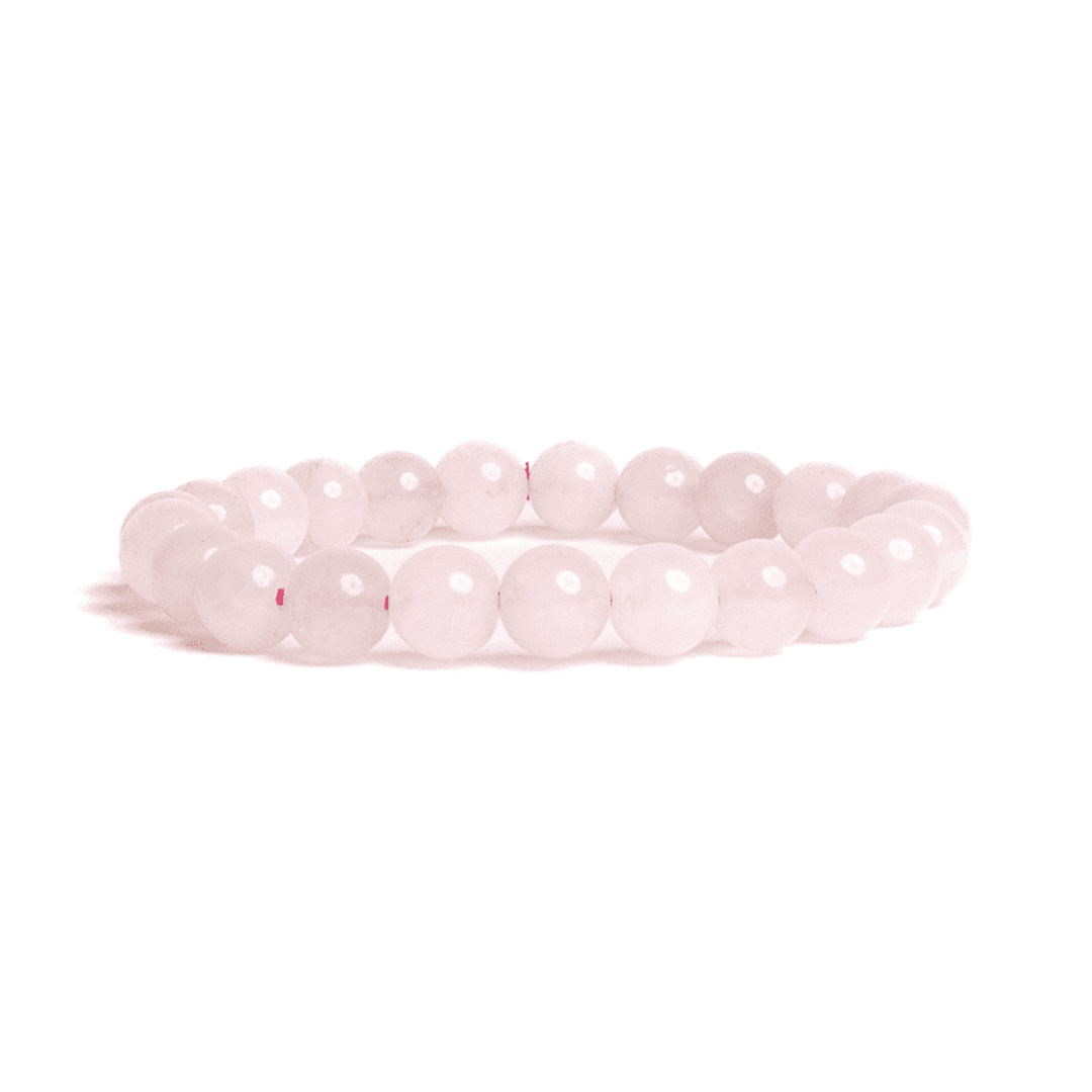 Love Embrace Rose Quarts Natural Stone Bracelet For Love | Comfort | Healing