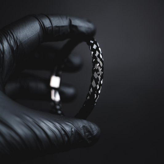 Adjustable Rope Style Cuff Bracelet