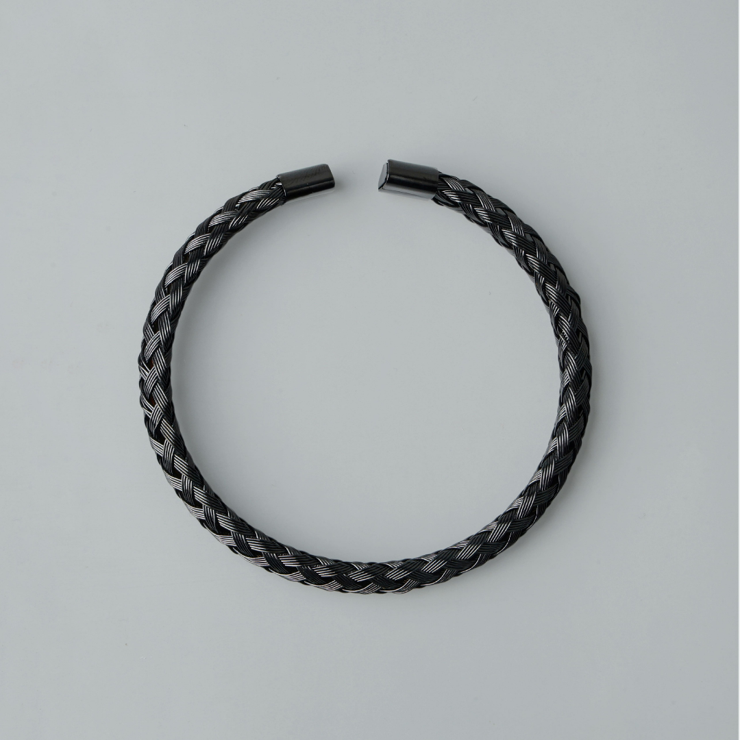Adjustable Rope Style Cuff Bracelet