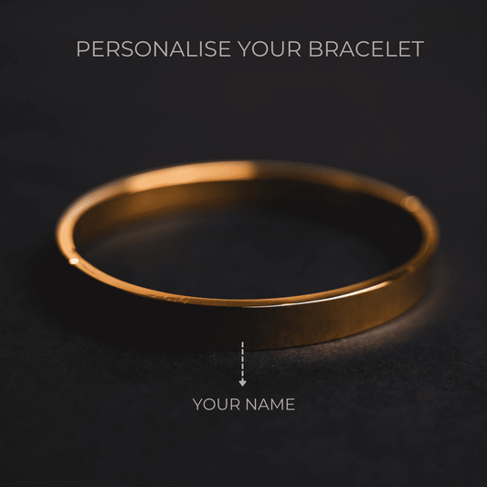 Minimal Gloss Smooth Finish Bracelet