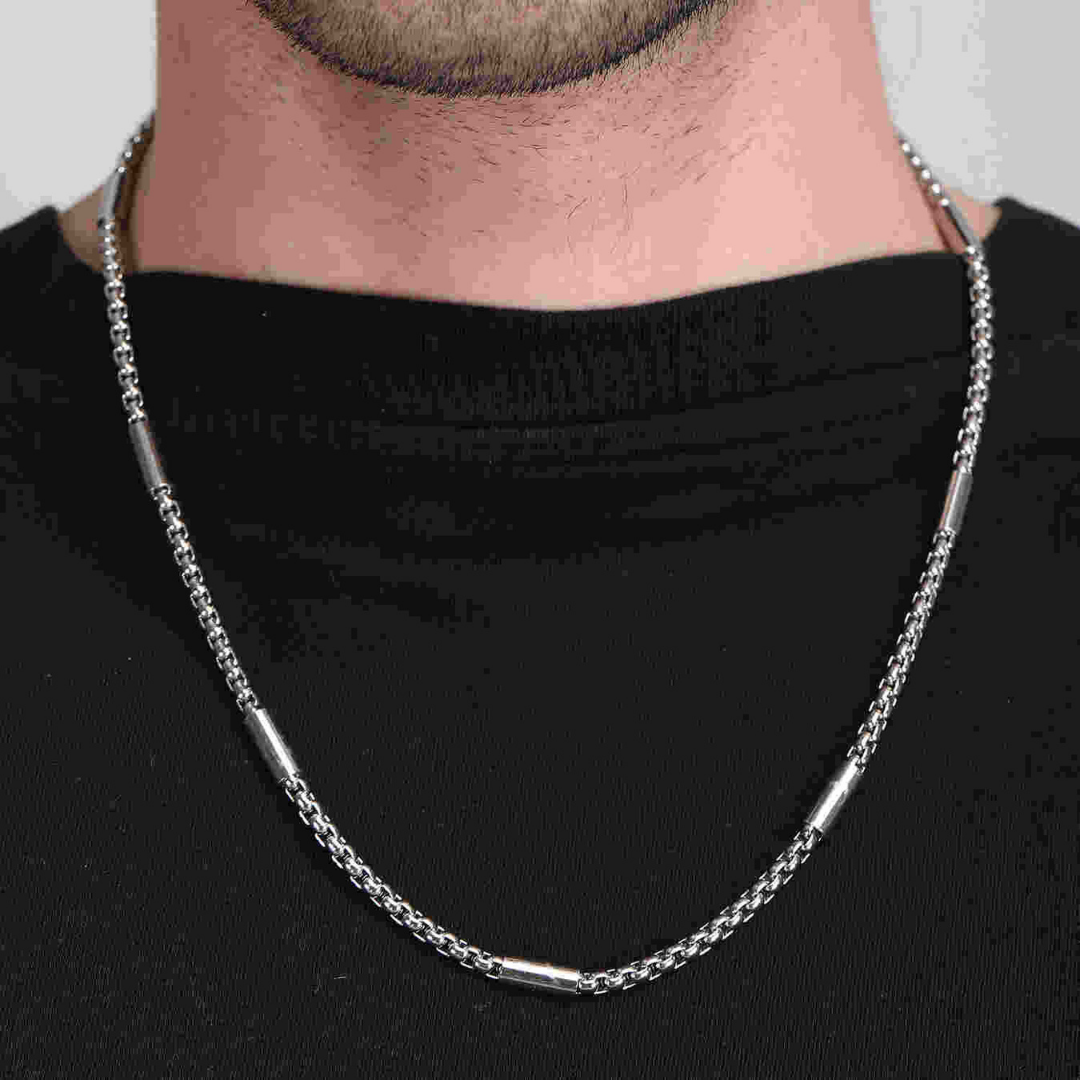 Silver Axis Neck Chain