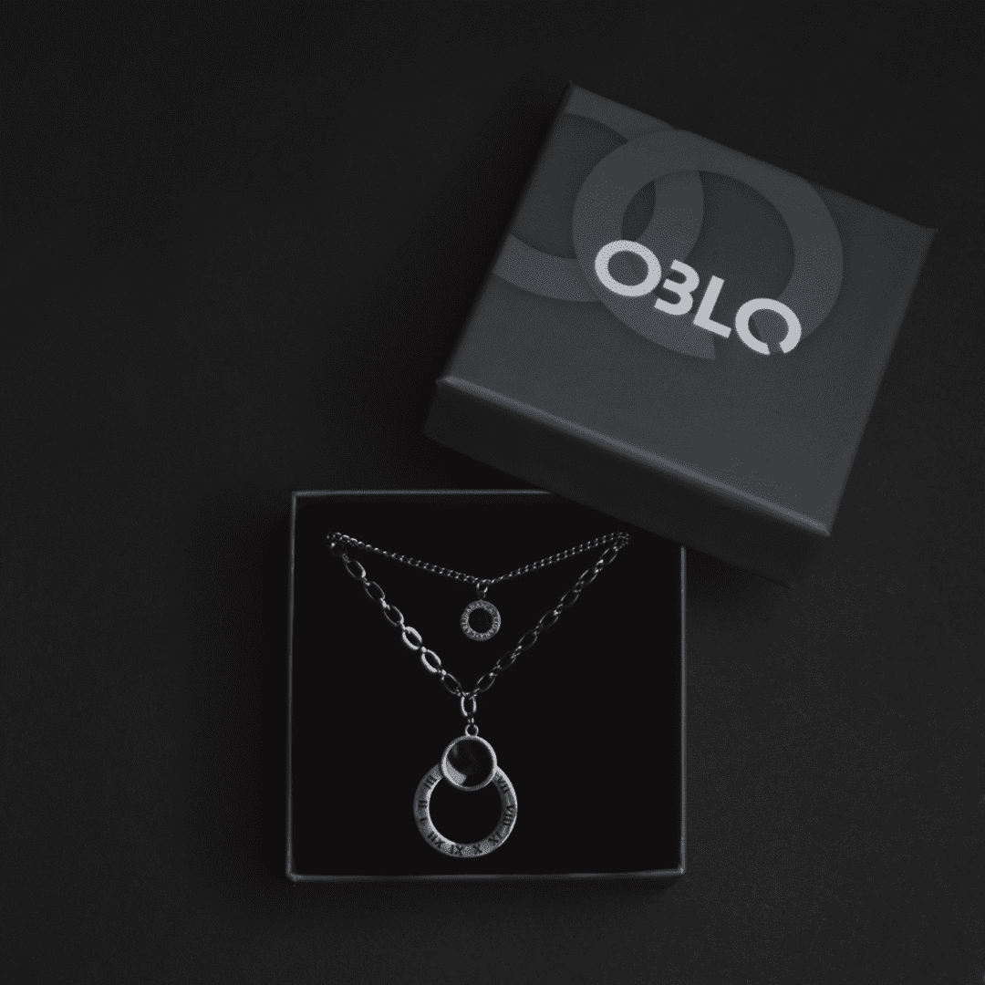 Sundial Locket Neck Chain