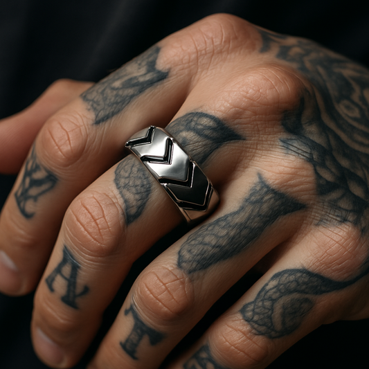 V-Rogue 925 Silver Ring
