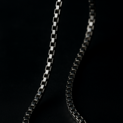 925 Silver Box Neck Chain