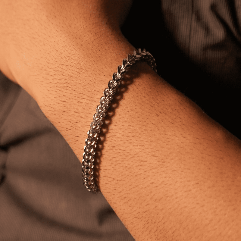 Single Layered Chain Mesh Bracelet