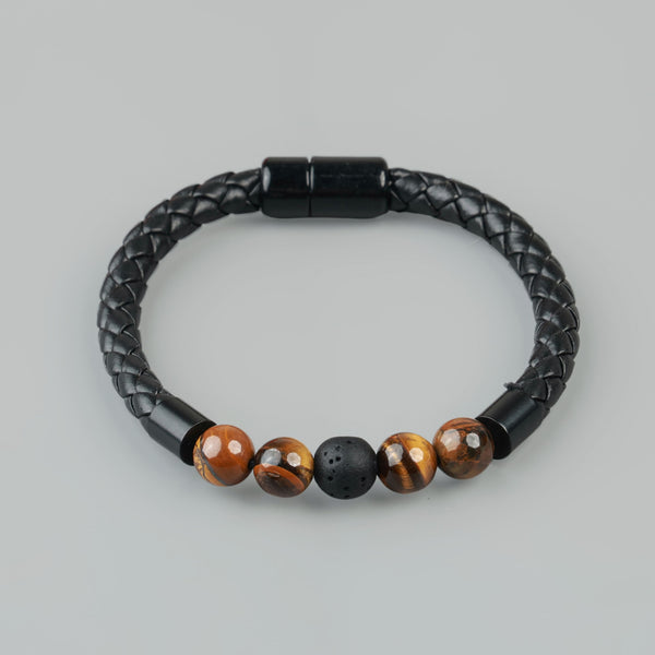 Inner Planetary Leather Bracelet