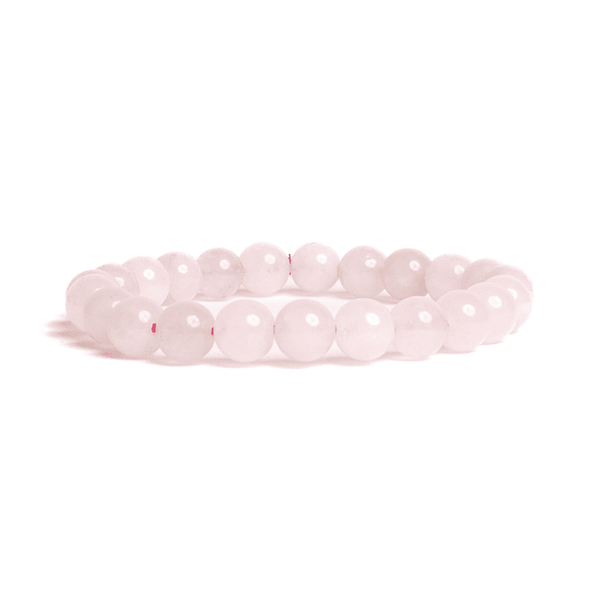 Love Embrace Rose Quarts Natural Stone Bracelet For Love | Comfort | Healing