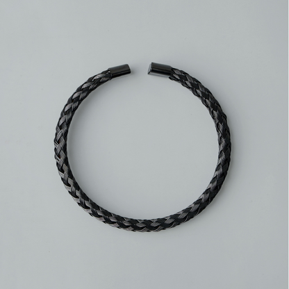 Adjustable Rope Style Cuff Bracelet
