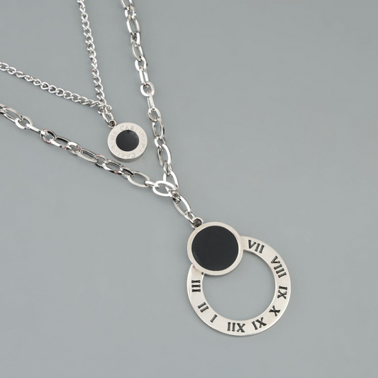 Sundial Locket Neck Chain