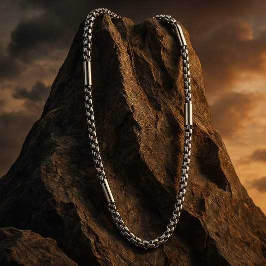 Silver Axis Neck Chain