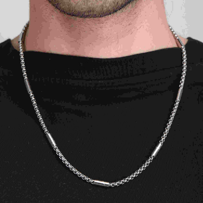 Silver Axis Neck Chain