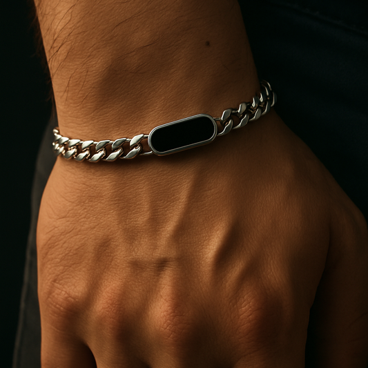 Titanlink Onyx Bracelet
